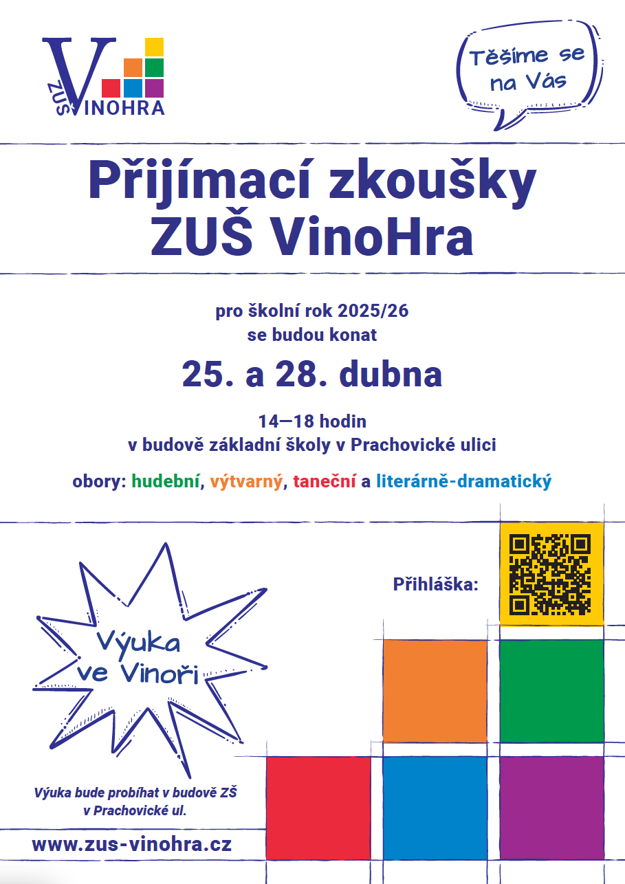 Přijímací zkoušky do ZUŠ